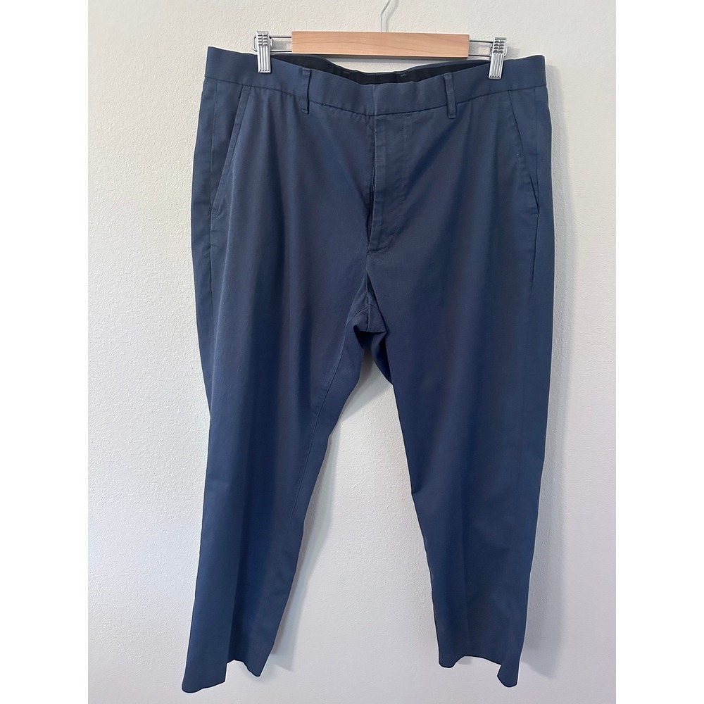 Bonobos Weekday Warrior Pants 36x28 Navy Blue Excellent Stretch Cotton Chino